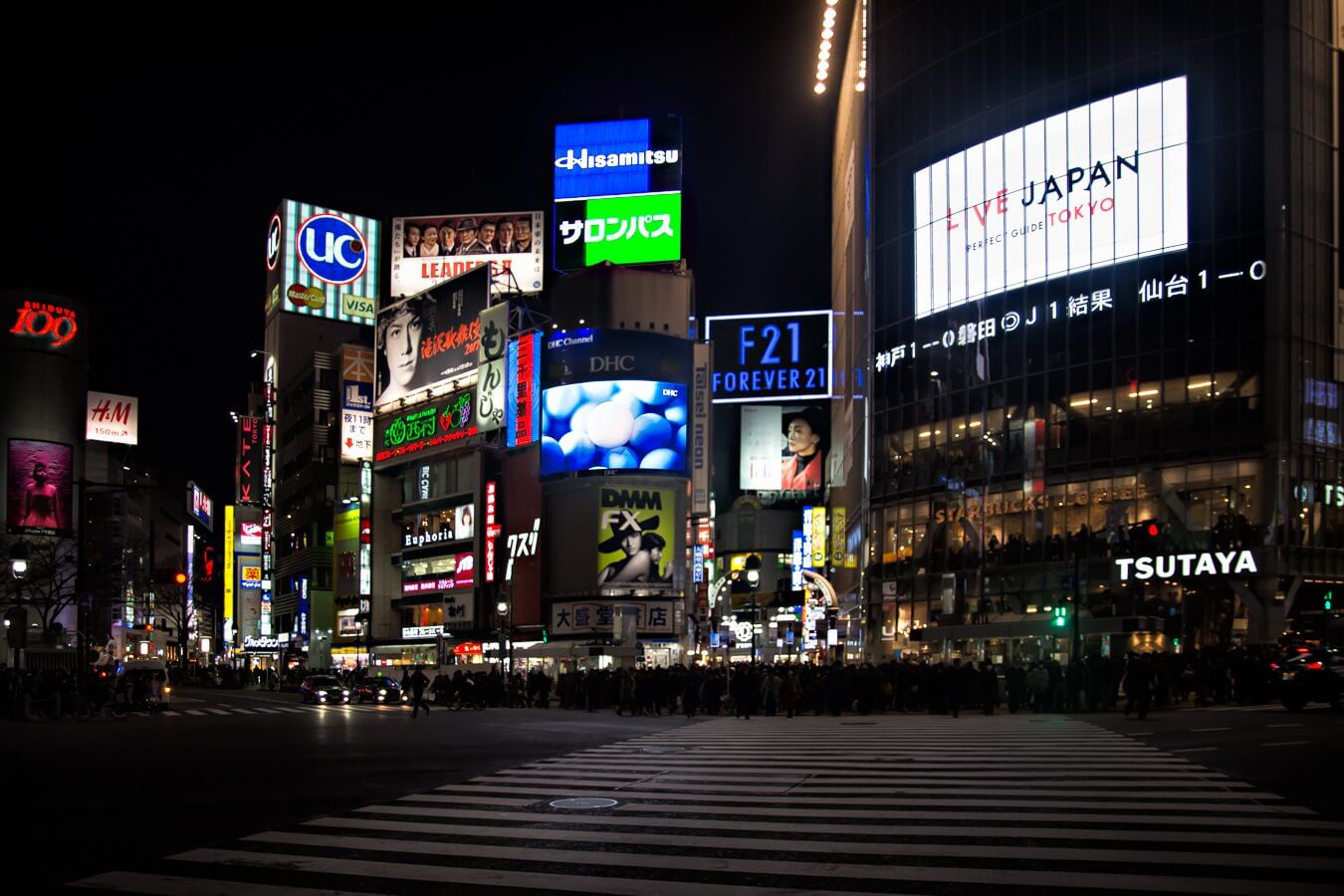 Shibuya Crossing, Tokyo, Japan - Photo by Zdenek Sindelar of CuriousZed Photography